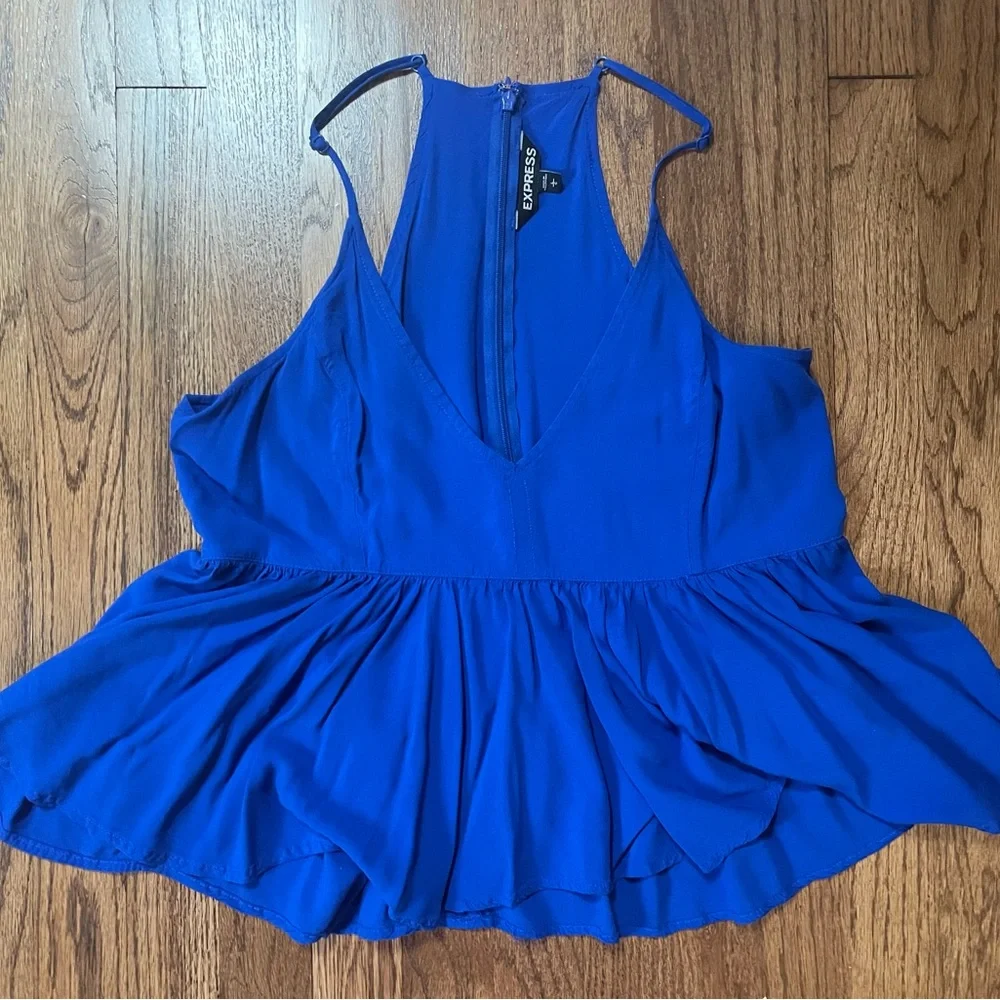 Float Babydoll Racerback Top - Picture 1 of 11